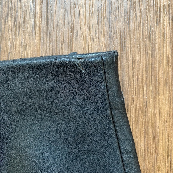 Zara Woman Faux Leather Midi Pencil Skirt - Picture 4 of 14